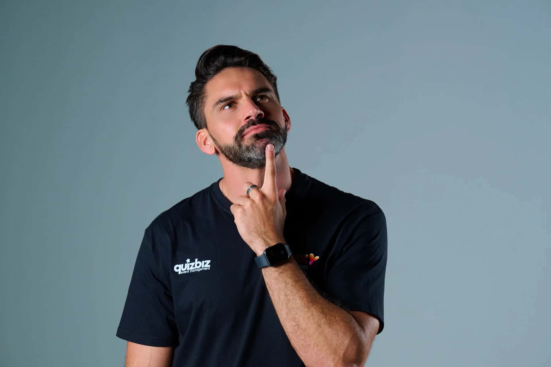 Darryl Rees quiz master in Dubai